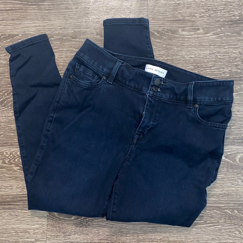 Lane Bryant High Rise Skinny Jeans